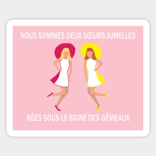 Les Jumelles Magnet